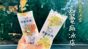 苗栗通霄|台電通霄發電廠冰店,真材實料枝仔冰