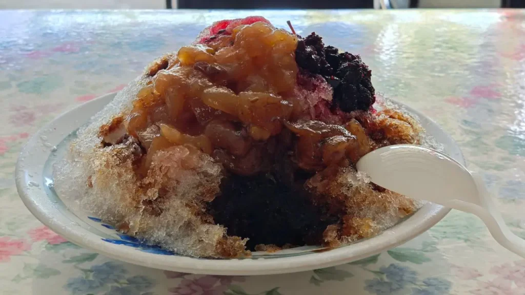 竹南崎頂阿麗小棧冰店剉冰
