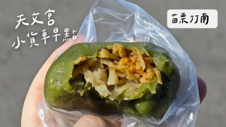 苗栗竹南菜包天文宮小貨車